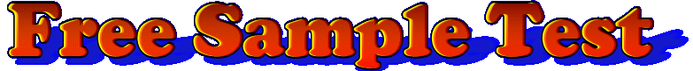 Test your Knowledge Take a Free sample test